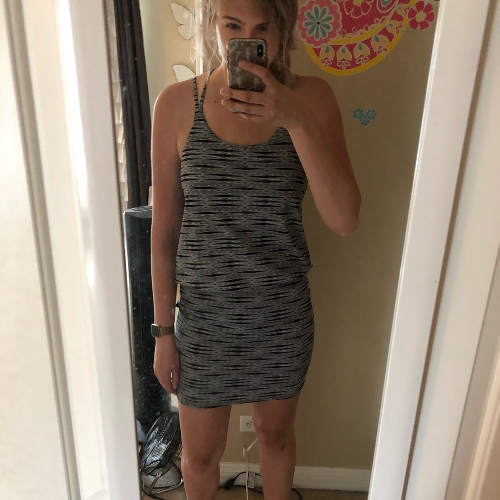 Athleta Grey Dress